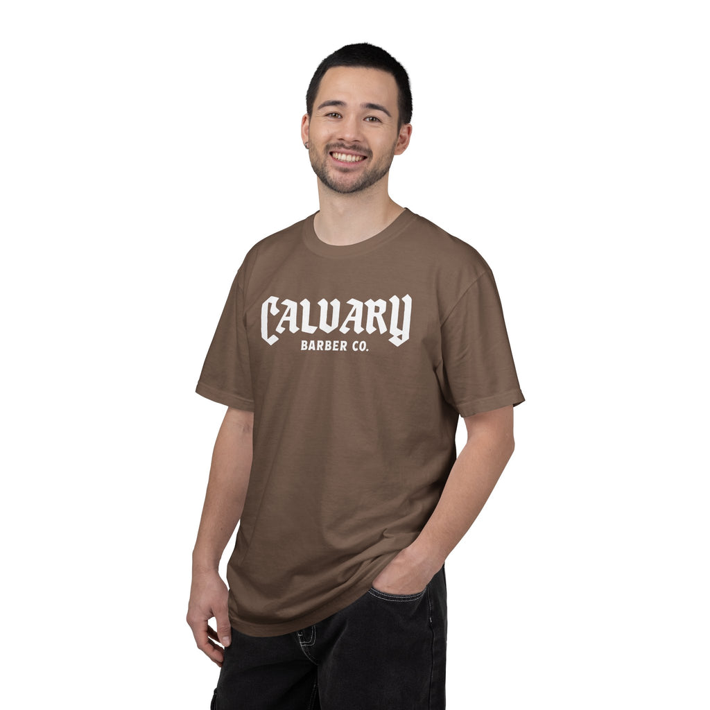 Calvary Cross - Unisex Garment-Dyed T-shirt