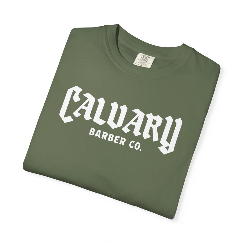 Calvary Cross - Unisex Garment-Dyed T-shirt