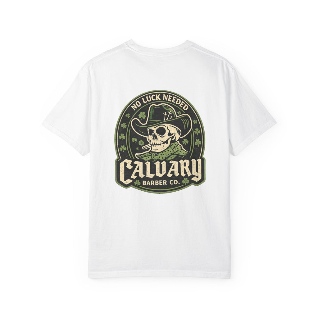 NO LUCK NEED Unisex Garment-Dyed T-shirt