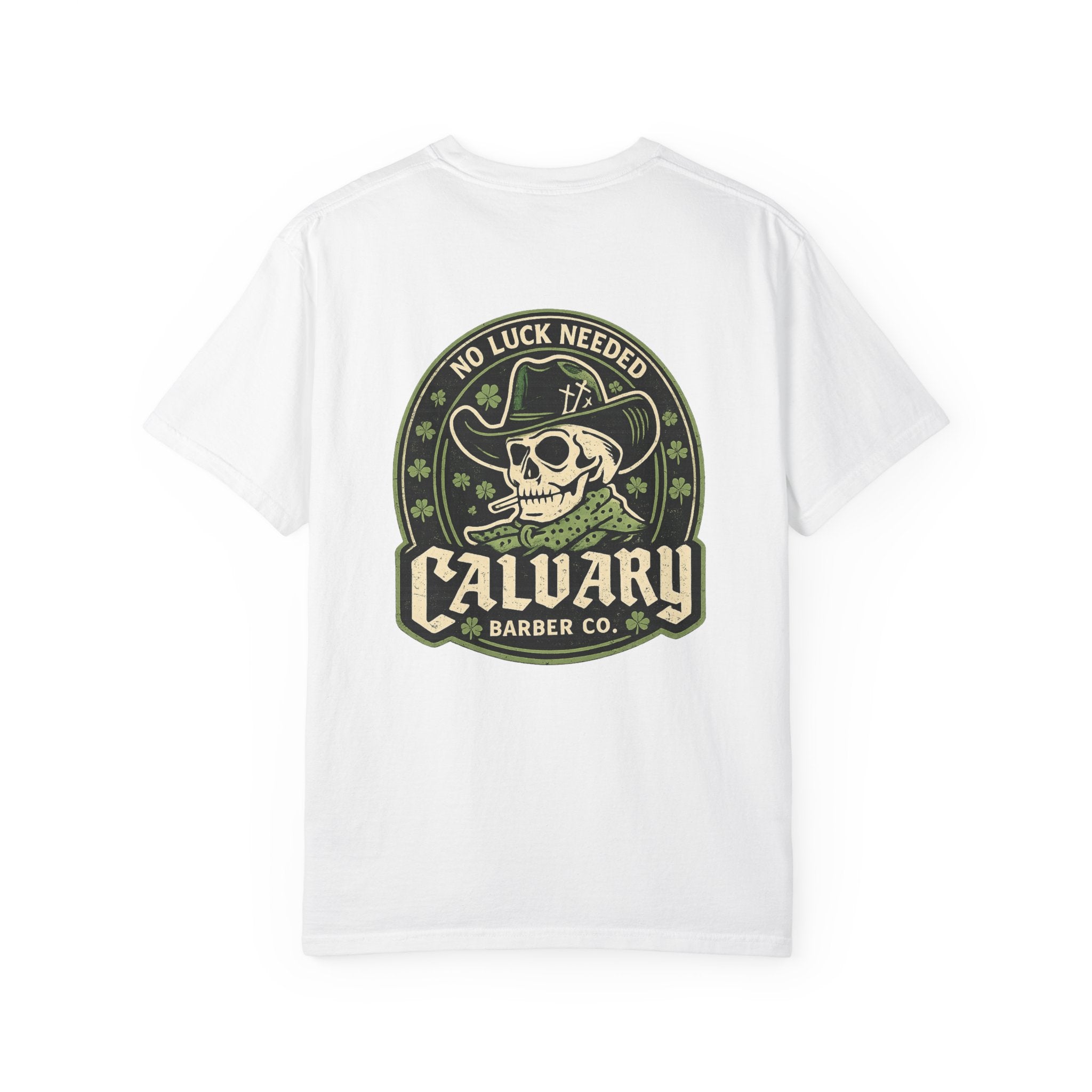 NO LUCK NEED Unisex Garment-Dyed T-shirt