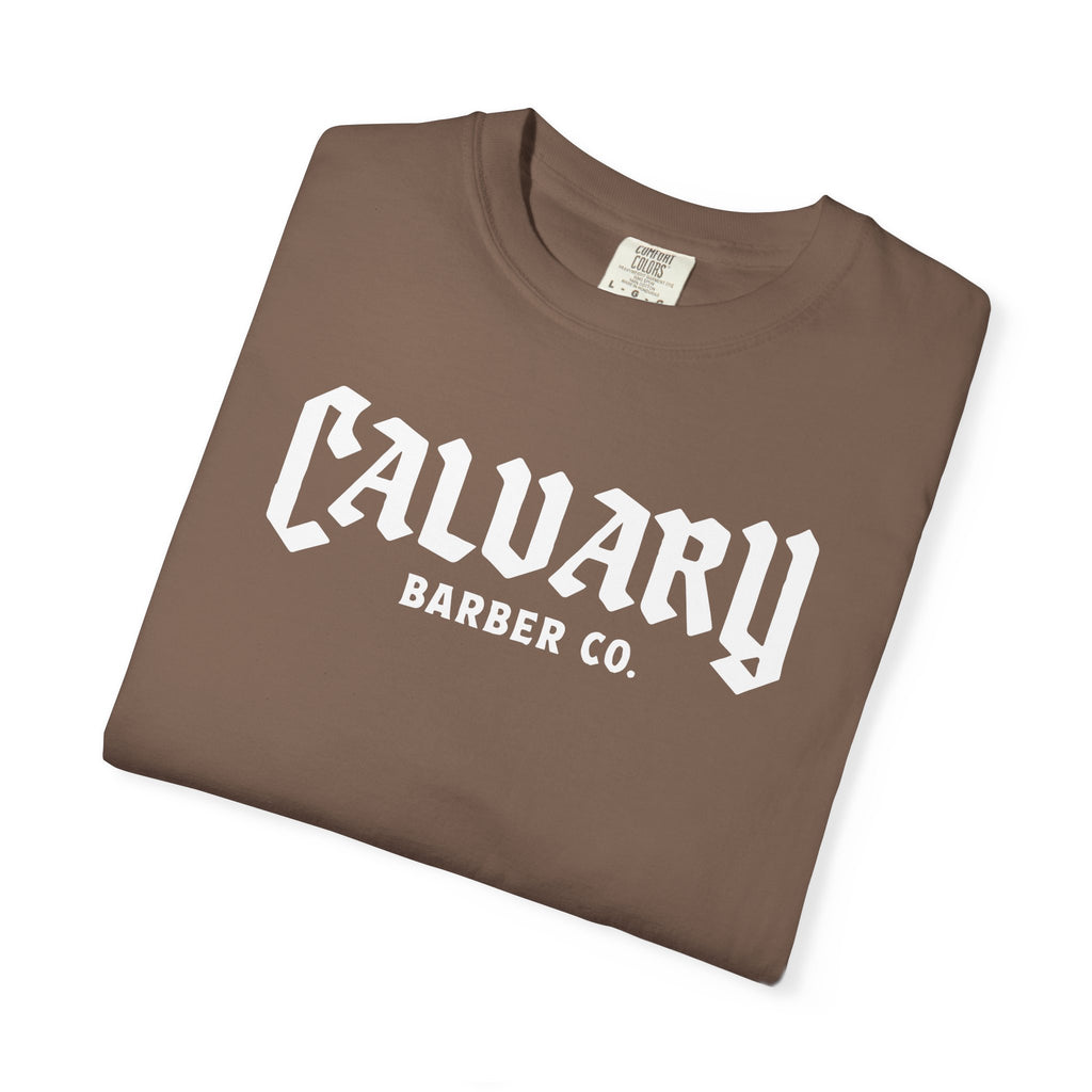 Calvary Cross - Unisex Garment-Dyed T-shirt