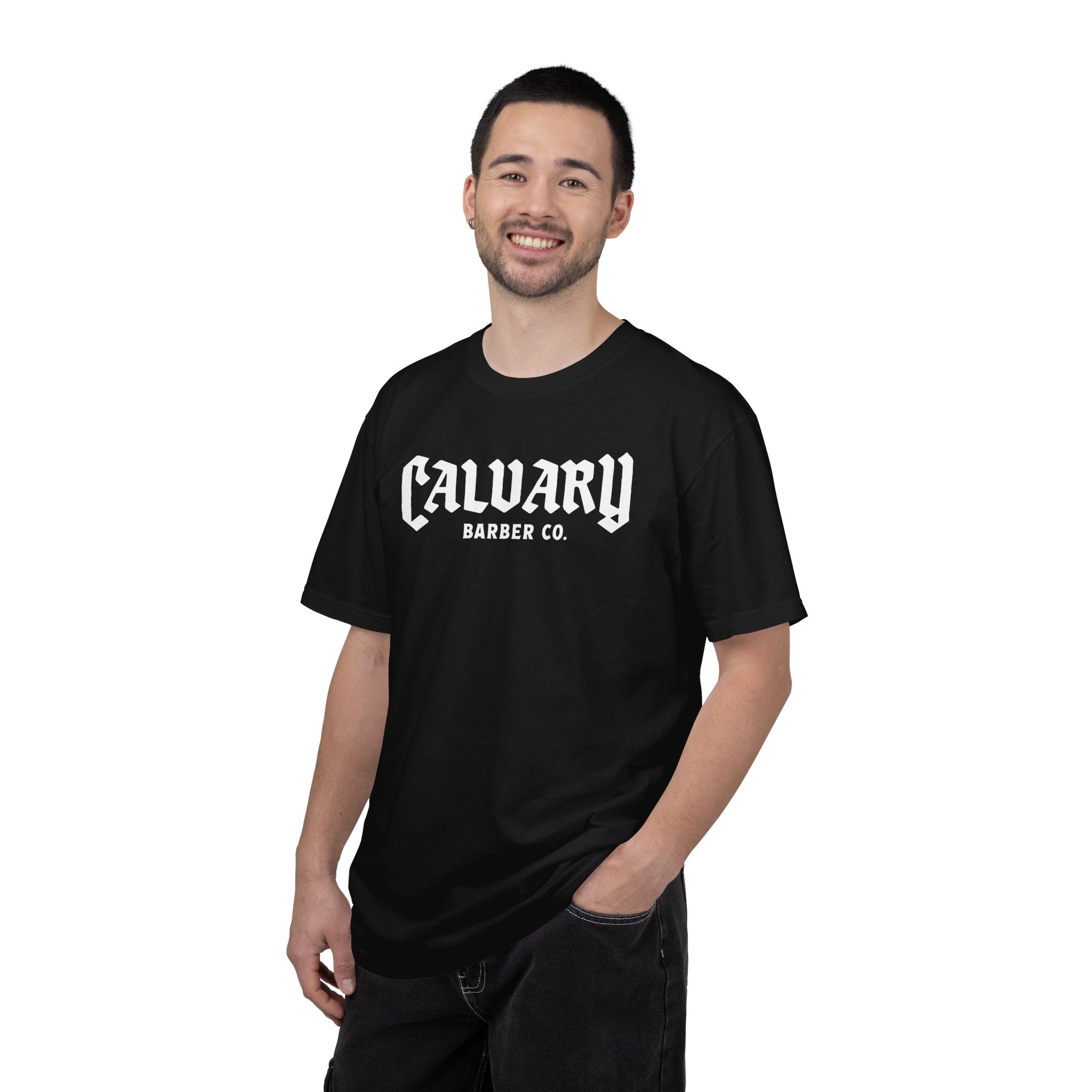 Calvary Cross - Unisex Garment-Dyed T-shirt